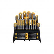 60780 VOREL Set surubelnite si biti, 50 piese..